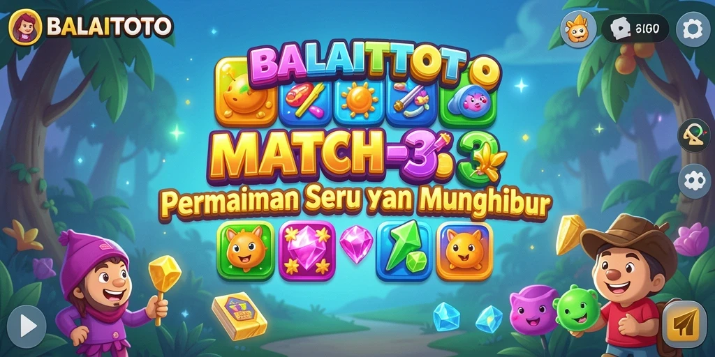 Tampilan gameplay menawan di BALAITOTO, dengan elemen warna-warni.