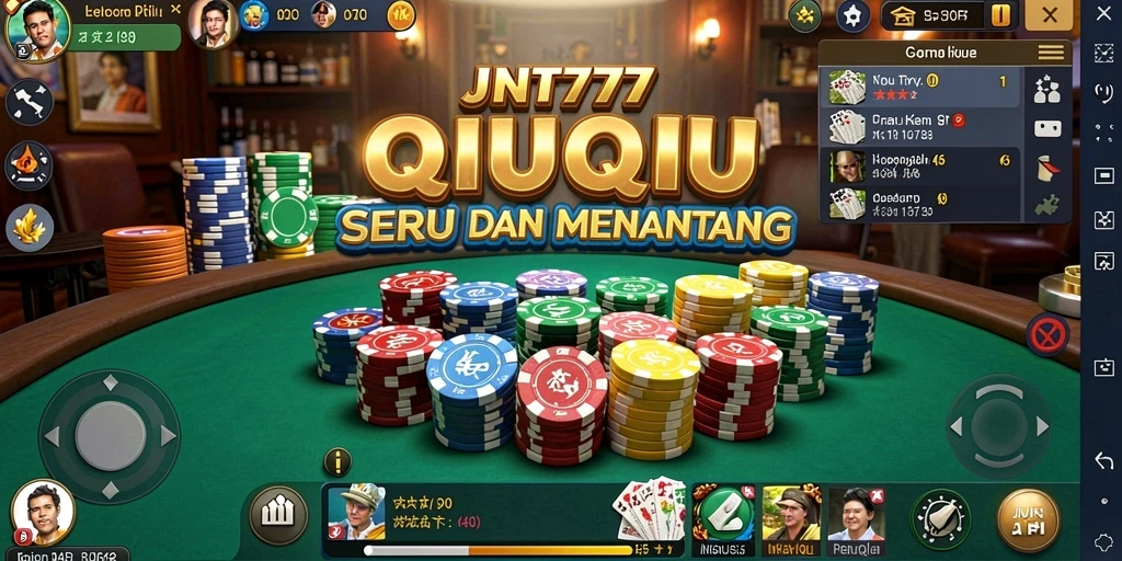 Screenshot gameplay QiuQiu JNT777 yang seru dan menarik.