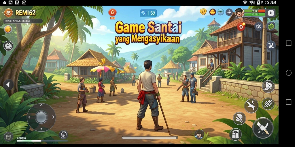 Screenshot gameplay REMI62 yang menampilkan keseruan permainan.