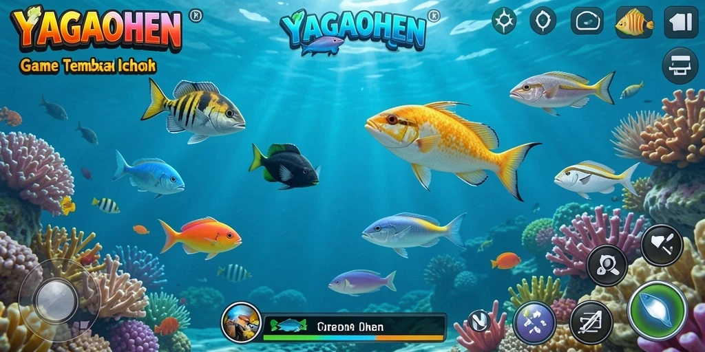 Tampilan gameplay YAGAOHEN yang seru dan penuh warna.